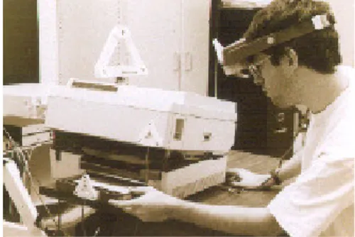 Figure 6  External view of Columbia printer maintenance application. Note  thatall objects must be tracked