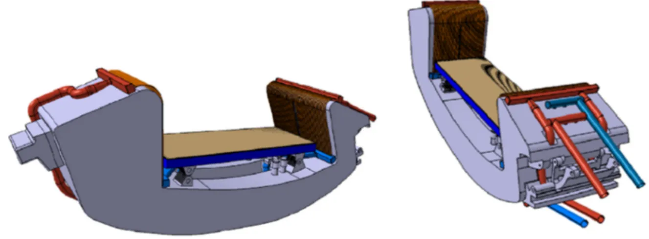 Figure 4.3.1 – 3D view of the DEMO Divertor [42] 