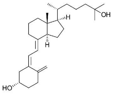 Figura 13  –  Struttura della 25-idrossivitamina D [25(OH)D] .