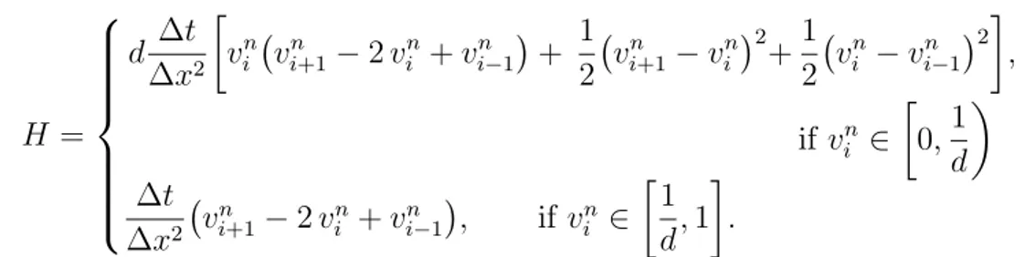 Table 3.4: Numerical default values for the parameters involved in the one- one-equation-based reduction.