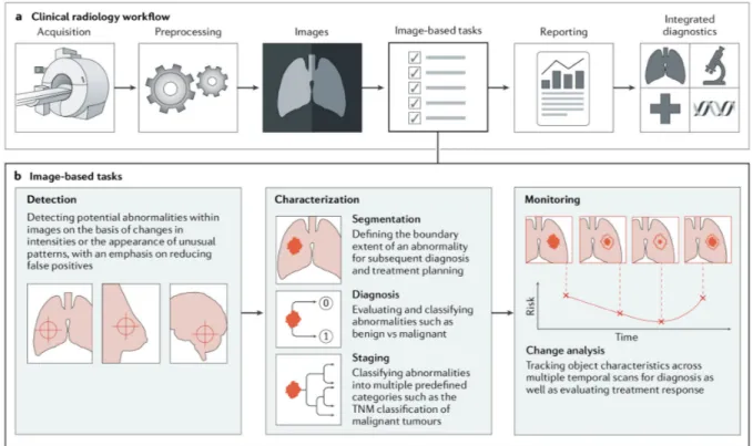 Figure 3: Artificial intelligence impact areas within oncology imaging. 