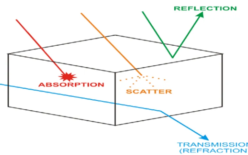 Figure 24 Possible laser light - tissue interactions
