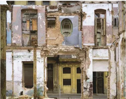 Foto da “Urban archeology”, La  Havane, Amistad n° 1, 2005,  Stephan Couturier 