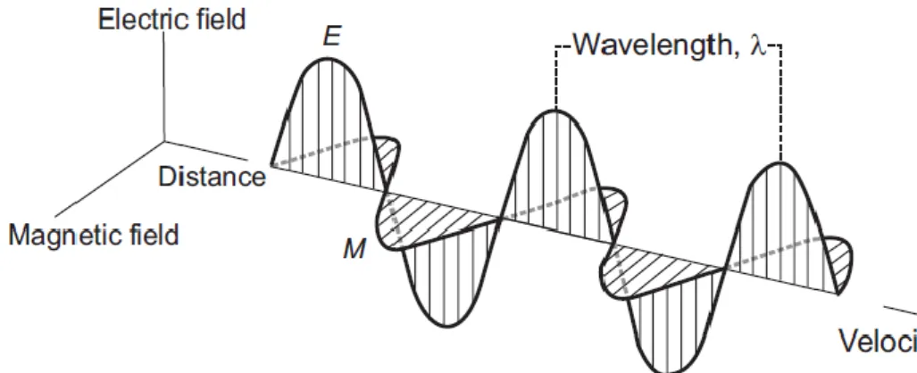 Figura 1.1: Lunghezza d’onda e frequenza [Kerle, 2004].