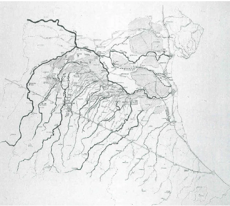 Fig. III.1 Il Delta tra il 476 e il 1152 