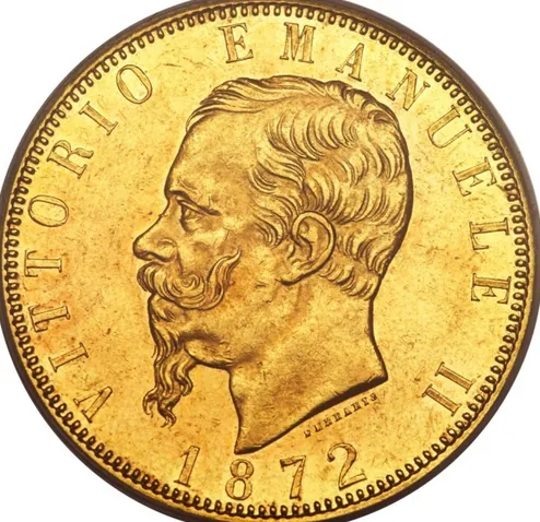 Figura 1 : 100 Lire di Vittorio Emanuele II