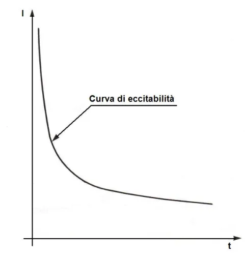 Fig. 2 Rappresentazione grafica del potenziale d'azione 
