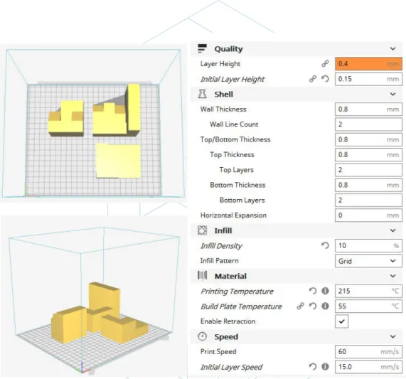 Figure 7: 3D Model finished. Technical Views