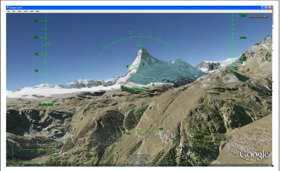 Figure 4-4. Google Earth flight simulator