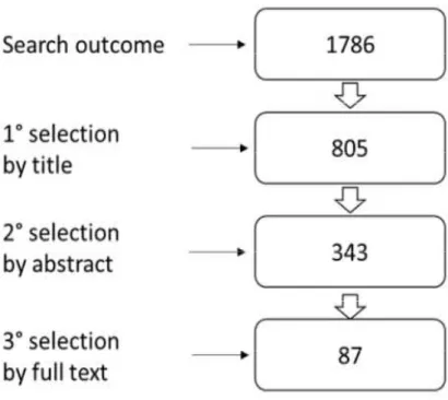Figure 2: The selection process for the review.   