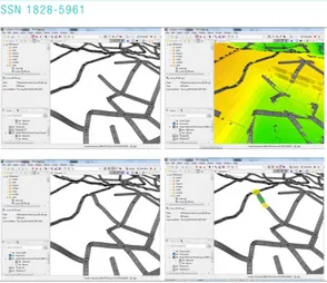 Figure 5 - Construction of streets by the user.