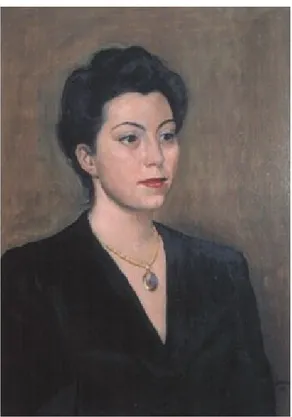 Figura 3. Manlio Sarra, Ritratto, olio su tela (45x65 cm), 1952