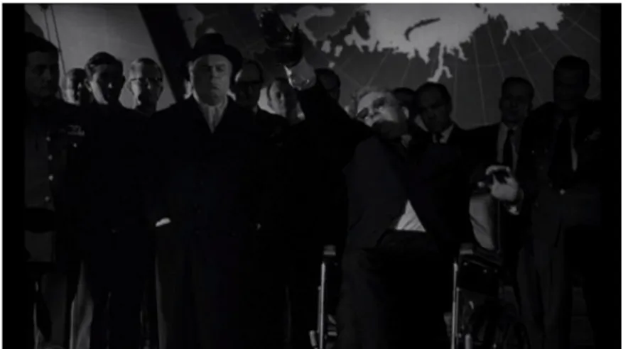Figure 8. Dr. Strangelove: Or I Learned to Stop Worrying and Love the Bomb (1964)