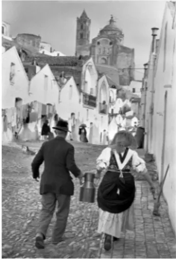 Figura 4. Henri Cartier-Bresson, View profile, Pisticci, Basilicata, Italy 1951