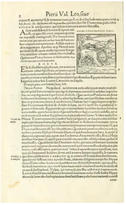 Fig. 3 Pierio Valeriano,  Hans  Holbein,  Hieroglyphica, sive, De sacris 