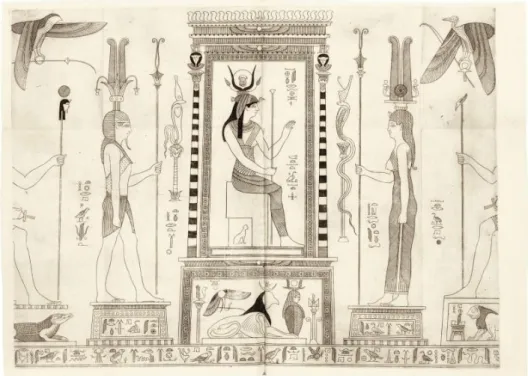 Fig. 4 Giacomo Franco, Mensa Isiaca, xilografia, in Lorenzo Pignoria, Vetus-