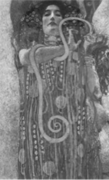 Figura  2.  Fulmini  a  forma  di  serpente, rappresentazione  propiziatoria  degli   in-diani Pueblo.