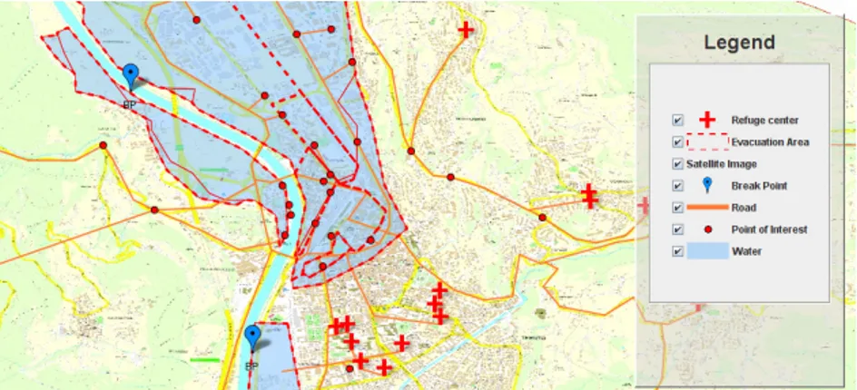 Figure 7: Nodes in the map of Trento