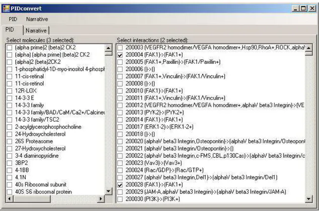 Figure 2 - PIDconvert PID view 