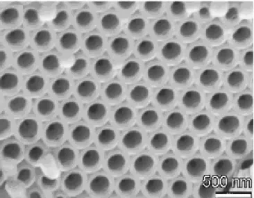 Fig. 1 shows a typical example of PBG structure  represented by a block of special glass drilled through with a  closely spaced array of cylindrical holes, each with a diameter  between 400 and 500 nanometers