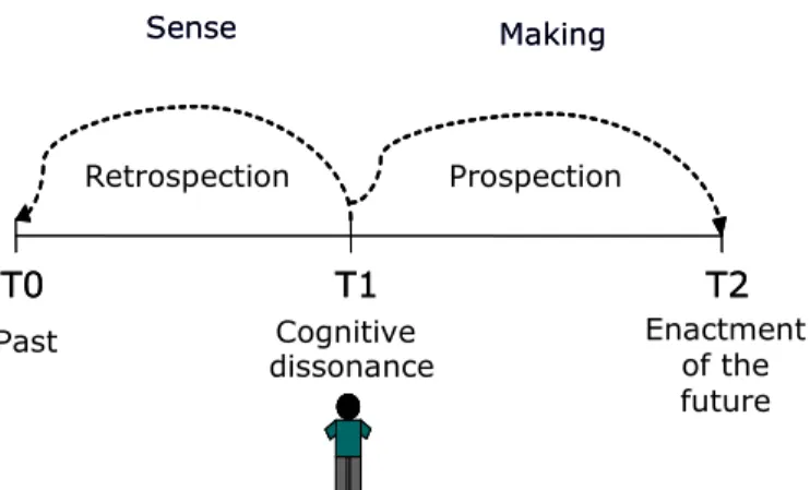 Figure 2: The sensemaking process