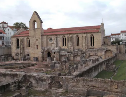 Fig. 1 Rovine del monastero di Santa Clara e Santa Isabel (Santa Clara-a-Velha), Coimbra