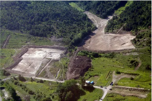 Fig. 4. Vista general del despoblado de Zaballa (Iruña de Oca, Álava).