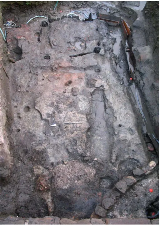 Figura 11. Comacchio, scavo di piazza XX Settembre: officina produttiva.