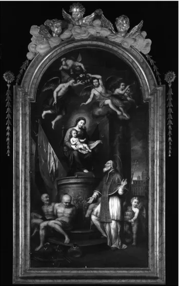 Fig. 3. Giacomo Falconi, Madonna della Vittoria, Grottammare, chie- chie-sa di San Pio V