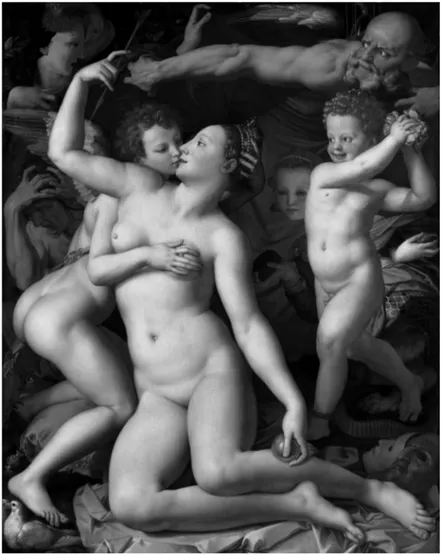 Fig. 4. Agnolo Bronzino, Allegoria, Londra, National Gallery