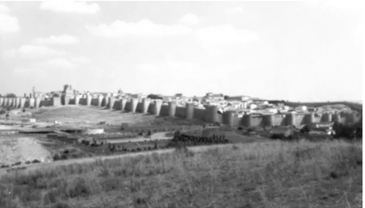 Fig.  10.  Cinta  fortificata  della  città  di  Ávila  in  Castiglia  e  León. Foto dell’autore