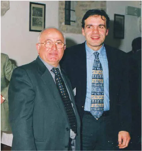 Figura 14. Da sinistra Mariano Contigiani e Maurizio Tritarelli Presidente della Cooperativa Salomoni.