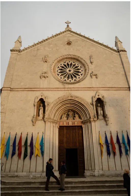 Fig. 4. Norcia, St. Benedict, facade (photo A. Biagioni)