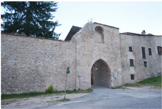 Fig. 5. Norcia, city wall (photo A. Biagioni)