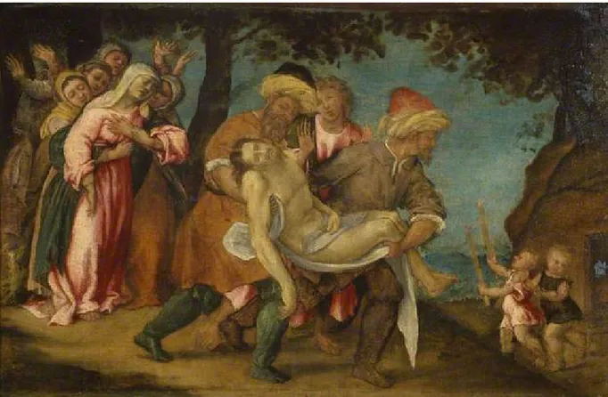 Fig. 3. Lorenzo Lotto, Trasporto di Cristo al sepolcro, Londra, Cortauld Institute