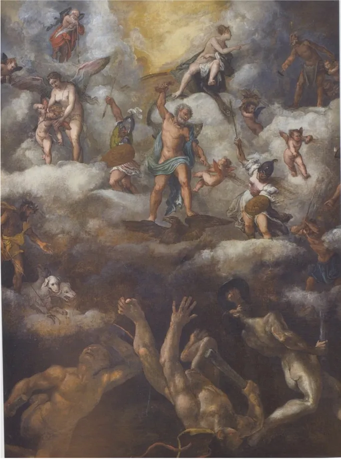 Fig. 8. Lorenzo Lotto, Caduta dei Giganti, Milano, collezione privata