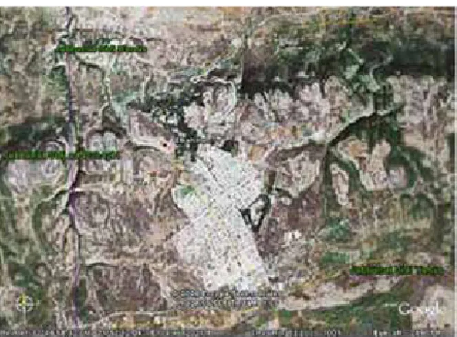 Figure 1. map of Libya and location of Cyrene Figure 2. the Image Map of Cyrene (Shahhat)