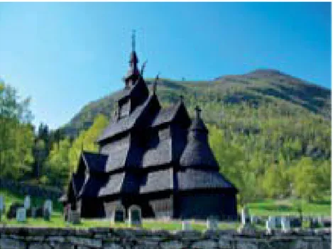 Fig. 6. La stave church di Borgund (Fonte: &lt;http://www.cntraveler.com/galleries/2014-11-02/ places-in-norway-that-inspired-disneys-frozen/9&gt;)