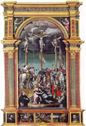 Fig. 8. Durante Nobili, Crucifi xion, Matelica, Church of St. Francis
