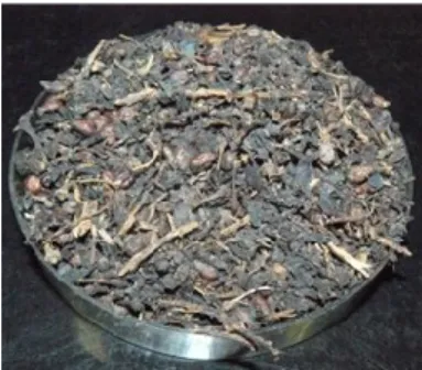 Figure  3.  Grape  marc  fraction  used  for  the  characterization.  Raw  material was dried and grind  with 6 mm sieve size mill 