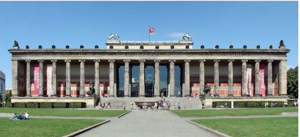 Fig. 1 - Altes Museum, Berlino, costruito tra il 1823 e il 1828 ad opera di Karl Friedrich Schinkel