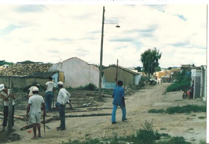 Foto 20 – Loteamento Mamoneira, atual CEASA – 1986. 