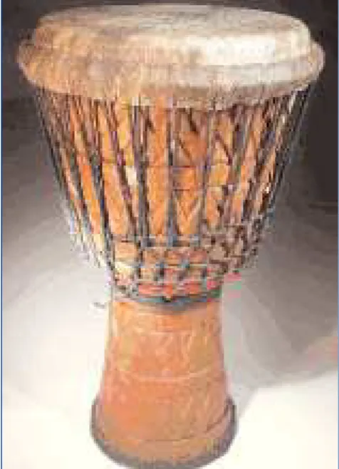 Figure 1.  African dyembe drum