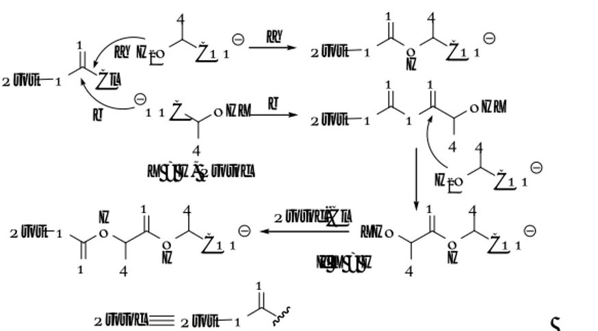 Figure 1.  Mechanism for the formation of protected dipeptides during the protection of  amino acids with haloformates