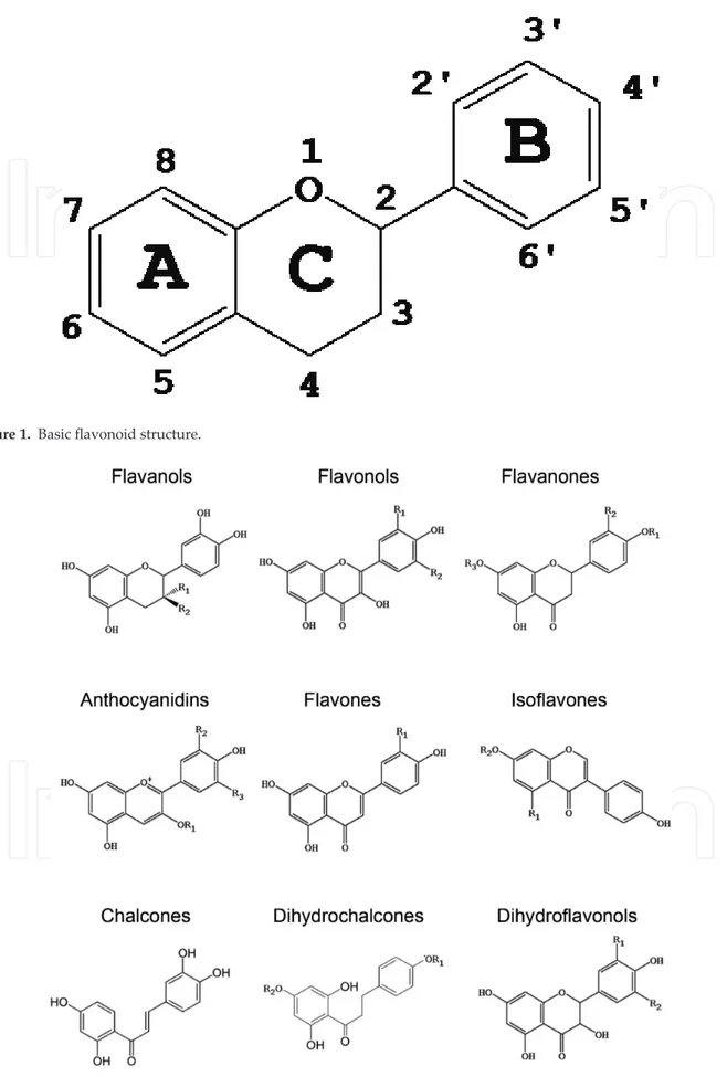 Figure 1. Basic flavonoid structure.