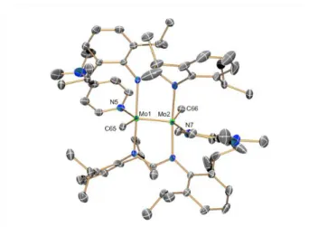 Fig. 4. Solid-state molecular structures of complexes 3·PMe 3  with thermal ellipsoids set 