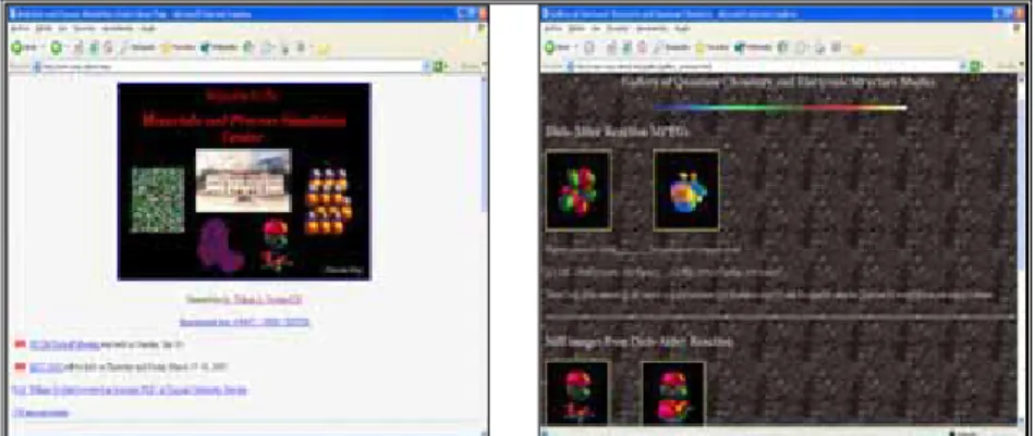 Figura 9.4.1.18. CALTECH. Animacions de la reacció de Diels Alder basades en   simulacions de la trajectòria de reacció.