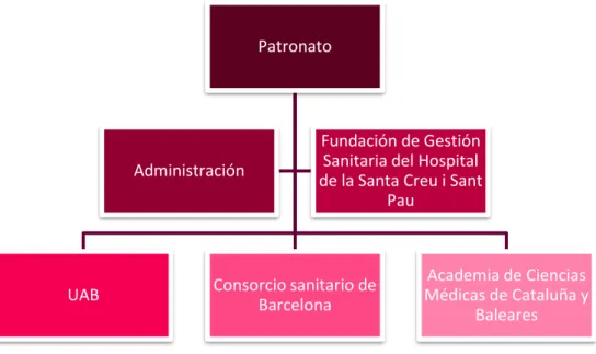 Figura 5: Organigrama dirección IR. 