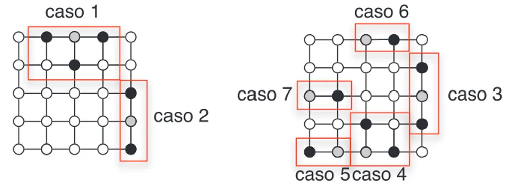 Figura 2.2: Distribuzione del costo di copertura di un vertice sul bordo. V 1 minimale, cioè dove nessun vertice in V 1 abbia un vicino in V 2 si dimostra il