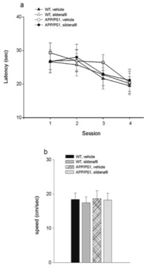 Fig. 3.6 - I topi APP/PS1 non mostrano alterazioni visuo-spaziali a 3 mesi. 